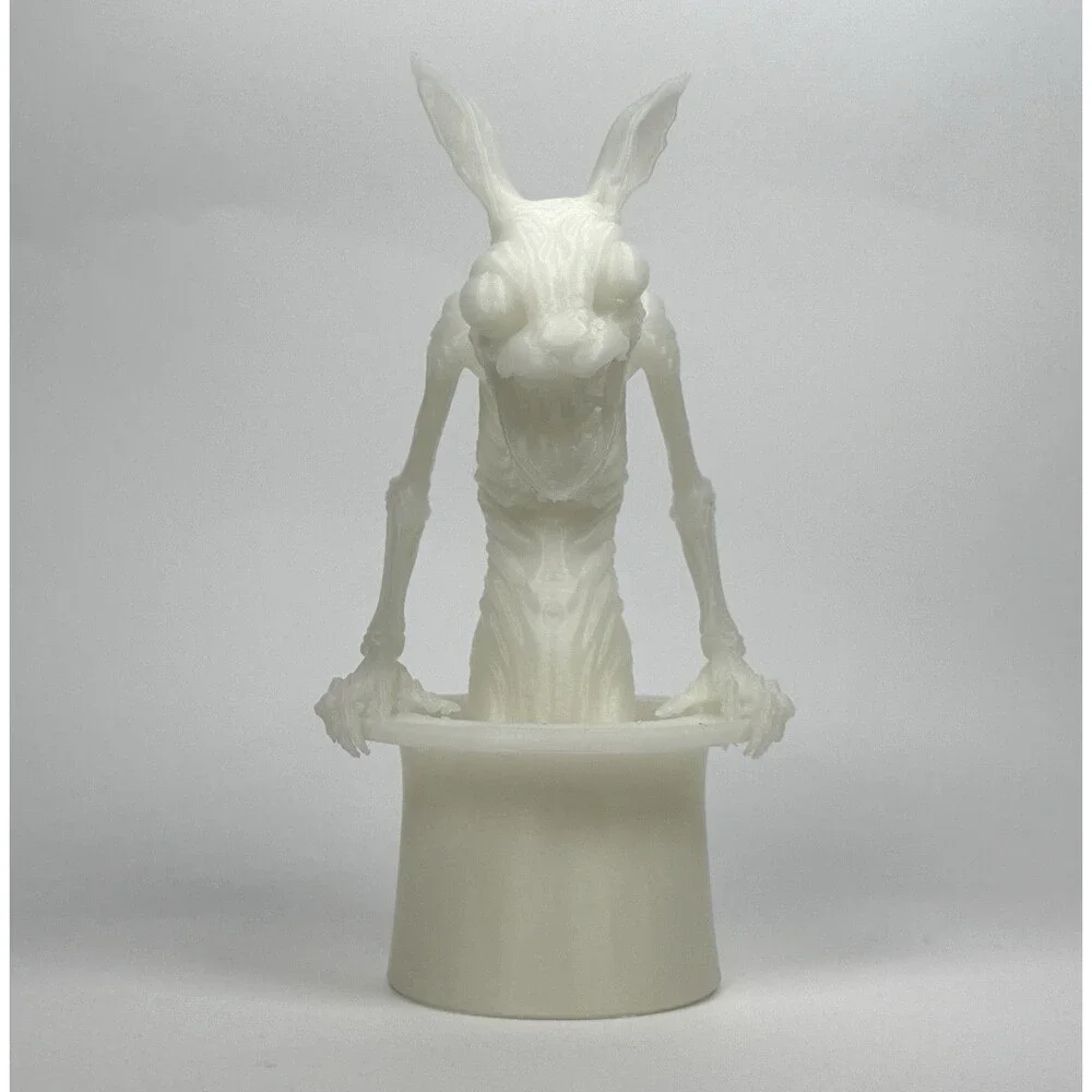 Twilight Zone The Movie (1983) Monster Rabbit In The Hat Glow In The Dark Toy
